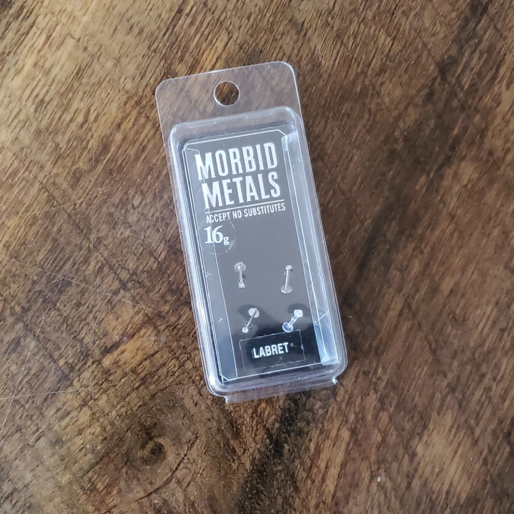 💥💥BOGO FREE💥💥MORBID METALS LABRET JEWELRY